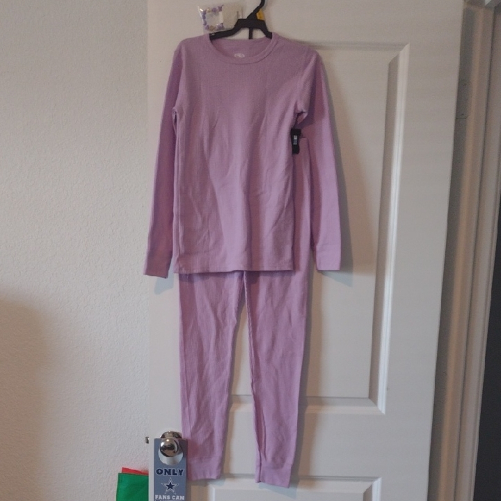 Kids Lavender PJ's With Bracelet New